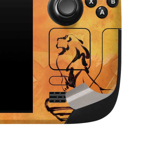 Disney The Lion King Mufasa Water Color Art Steam Deck Handheld Gaming Computer Skin